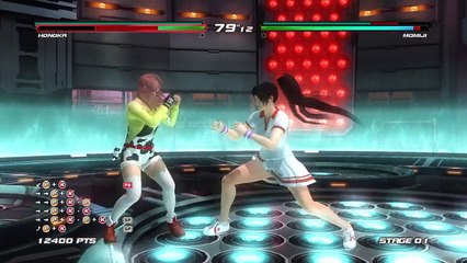 Doa5lr Honoka and Raidou tag Arcade mode (Legend)