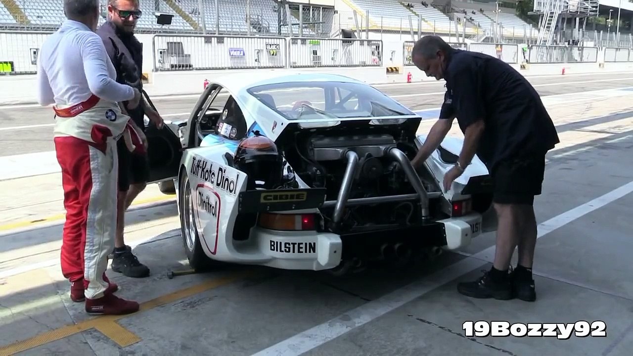3 x Kremer Porsche 935 K3 Turbo Sound - Warm Up, Accelerations, Flames & More