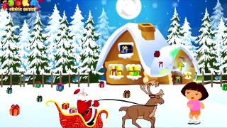 Dora The Explorer Helps Santa Claus Cartoon Game Baby and Kids Learing Games Full Episodes