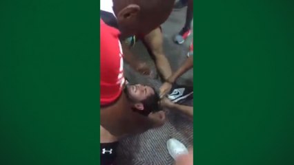 Pato não escapa de trote de aniversário no São Paulo