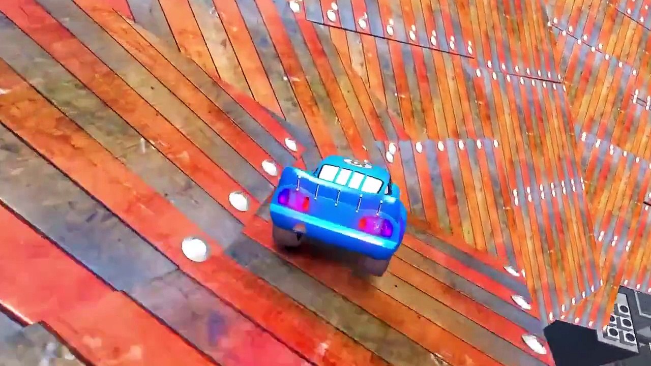 Children's Song Nursery Rhyme & Fun Spiderman w/ Disney Lightning McQueen Colors Cars