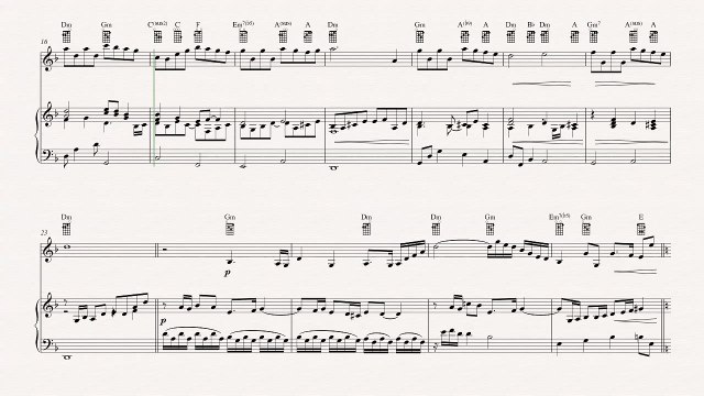 Ukulele - Schindler’s List Theme - John Williams - Sheet Music, Chords, & Vocals