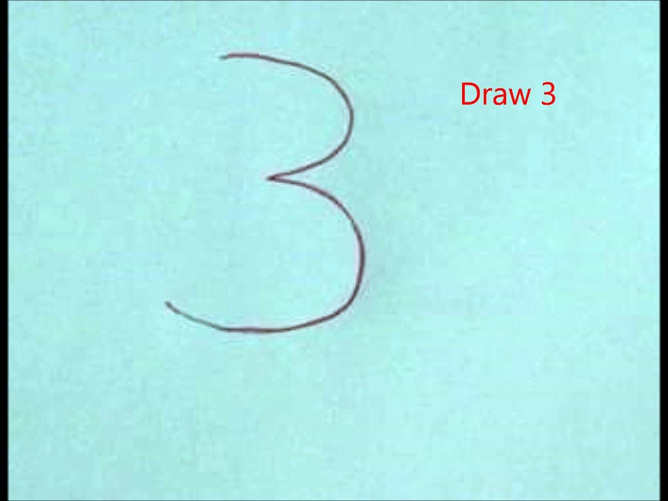 How to Draw Rabbit from '3'
