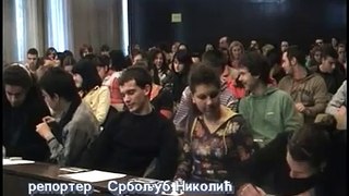 [RTV Vranje] Debata sa srednjoškolcima u Vranju