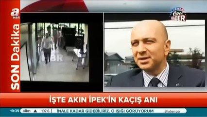 İşte Akın İpek'in yurtdışına çıkış görüntüleri