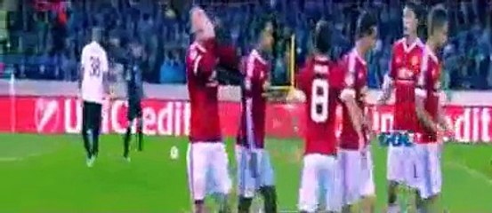 Club Brugge vs Manchester United 0-4 2015 All Goals