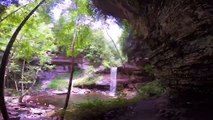 GoPro Cliff jumping/ Hiking Greeter Falls, Tennessee