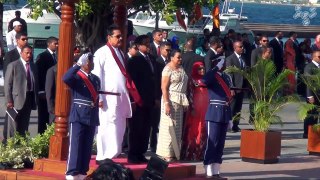Sri Lankan President arrives in Maldives