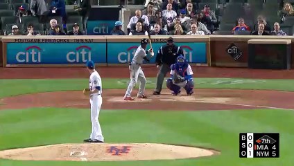 ---[ マーリンズ イチロー ]  忍者再び！イチロータッチの差で判定覆し生還！ 2015.4.16 Miami Marlins Ichiro Suzuki