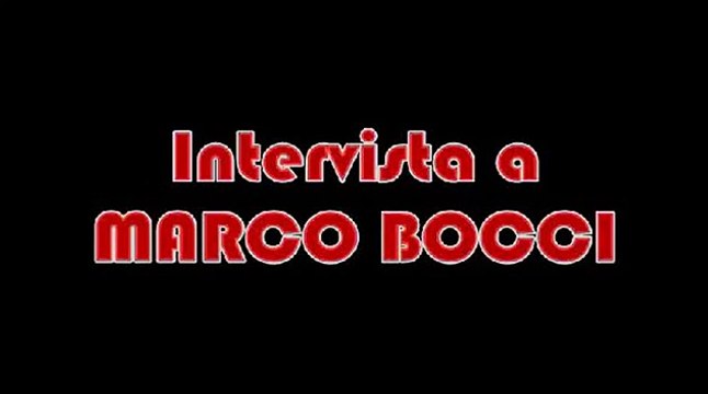 Angela Failla intervista Marco Bocci