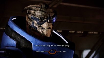 Mass Effect 2 - Picking someone to stay behind with Garrus (including Hidden Dialogue)