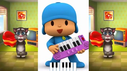 ABC song | Talking Tom & Pocoyo ABC Songs for baby | | Nursery rhymes for children