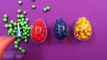 Learn Colors Dippin Dots Play Doh Surprise Eggs Disney Frozen Minnie Mouse Peppa Pig Surprise Toys