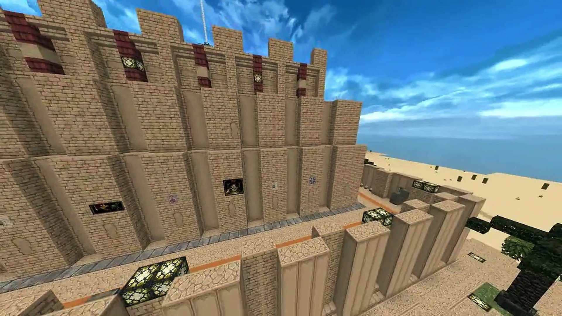 minecraft ziggurat build video