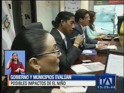 Gobiernos y municipios evalúan posibles impactos del Fenómeno de El Niño