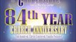 Cornerstone Family Worship Center 84th Year Church Anniversary Celebration