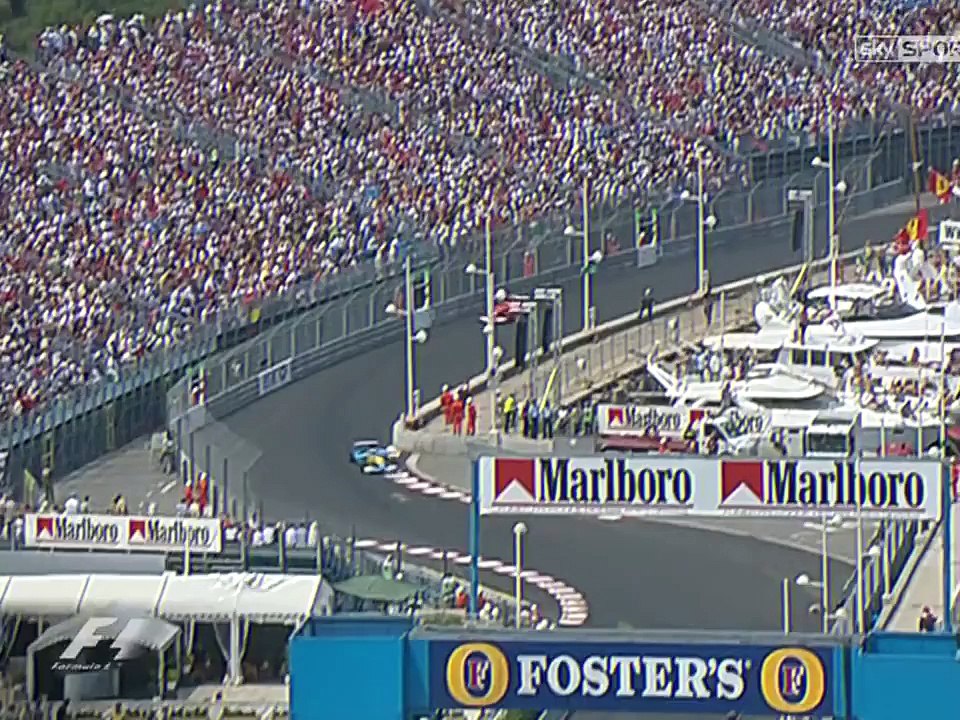 F1 Monaco GP 2003 - Juan Pablo Montoya Vs Ralf Schumacher