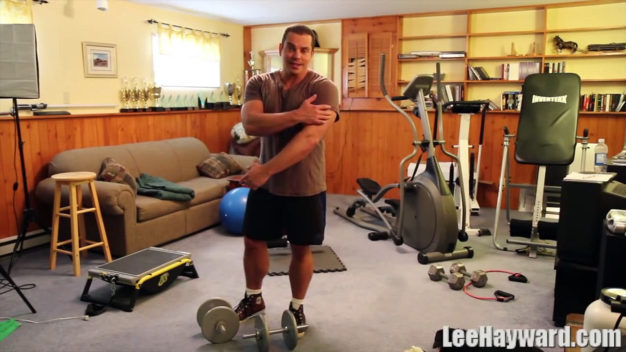 Home Shoulder Workout With Dumbbells