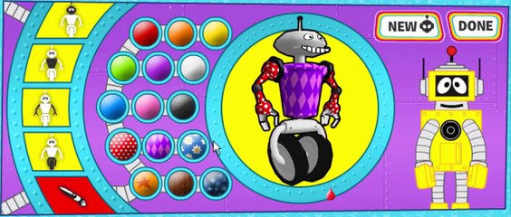 Yo Gabba Gabba Plex's Robot Creation Station Animation Nick Jr Nickjr Cartoon Game Play