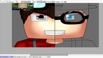 SpeedArt: Minecraft Skin Cartoon Com Mouse [Thunder]