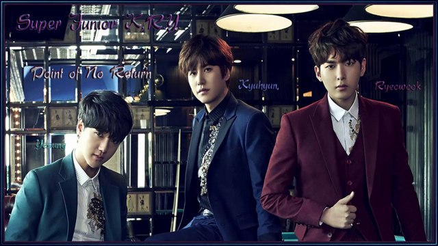 Super Junior KRY - Point of No Return Live [german Sub]