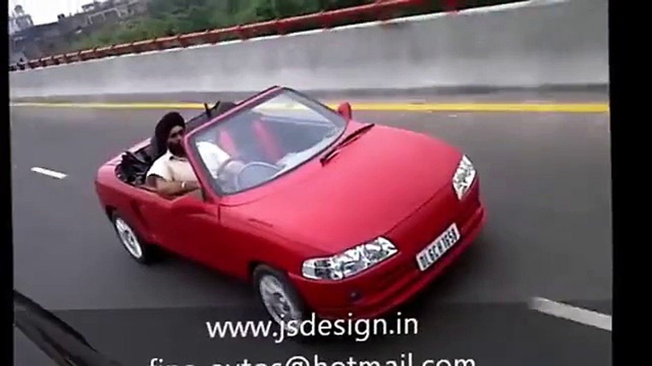 maruti 800 modified sports convertible  by Mr. jagjit singh