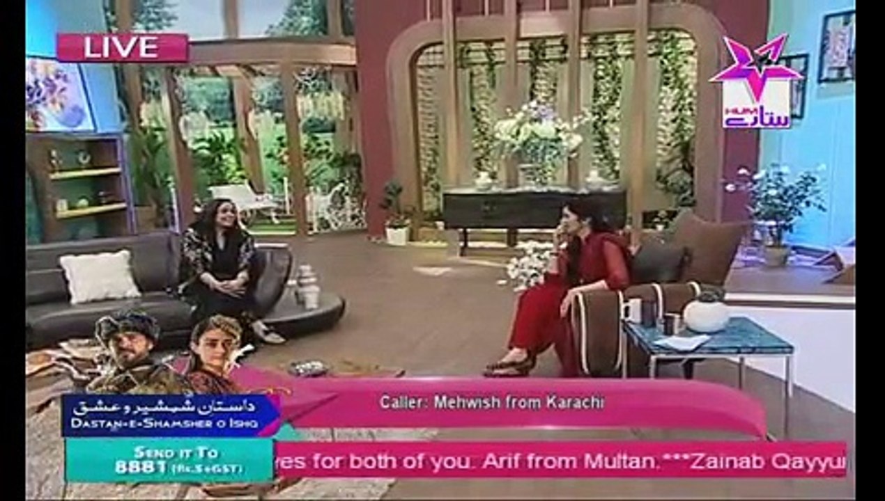 Sitaray Ki Subha With Shaista Lodhi on Hum Sitaray Part 4 - 2nd September 2015