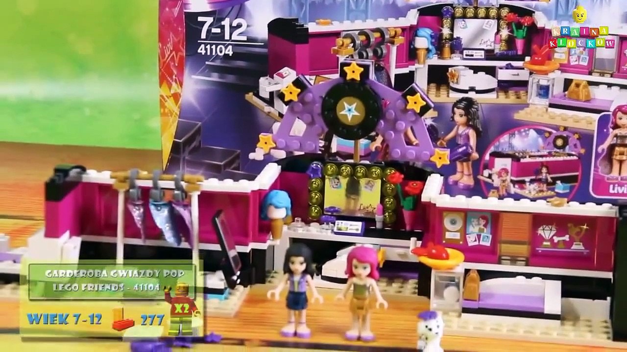 Pop Star Dressing Room   Garderoba gwiazdy pop   41104   Lego Friends
