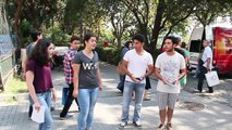 Boğaziçi Üniversitesi öğrencileri Berkin'in sıra arkadaşlarını karşıladı