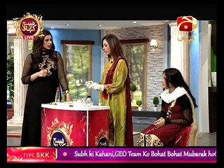 Subh Ki Kahani With Madeha Naqvi on Geo Kahani Part 7 - 1st September 2015
