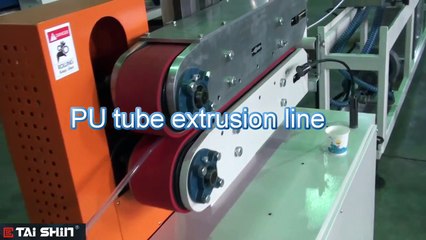 TPU tube extrusion line