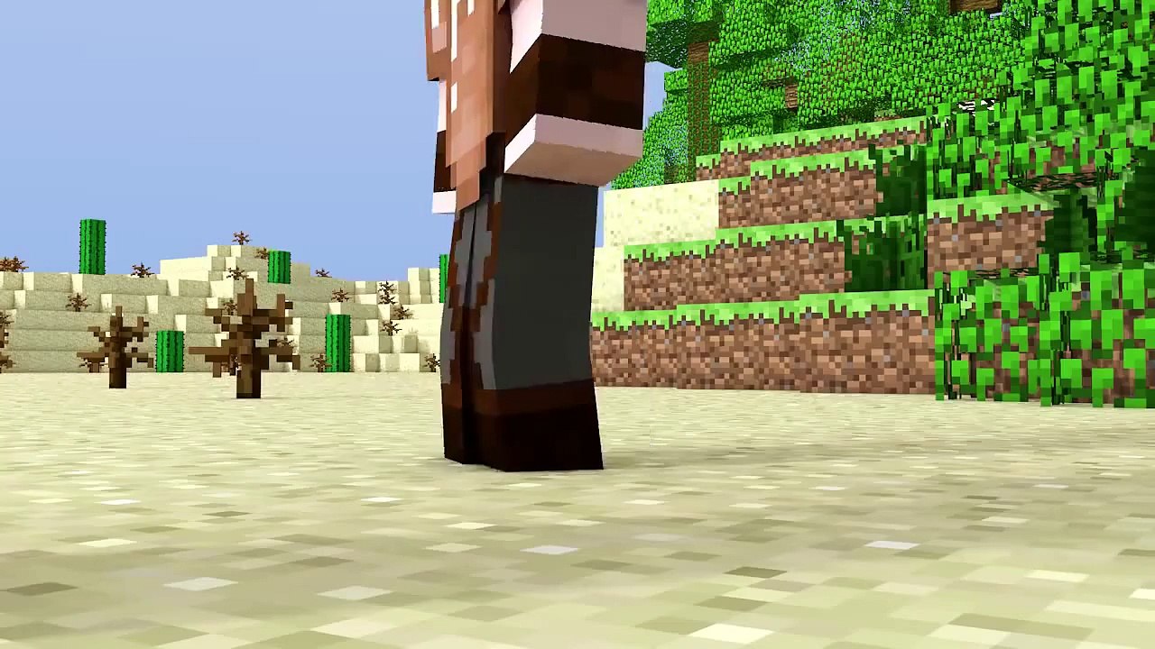 THE BUSH MONSTER ★ Minecraft Animation