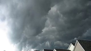Wall Cloud over Medina Ohio 6-19-06