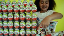 150 Kinder Surprise Eggs - Kinder Toys Opening | Toys AndMe