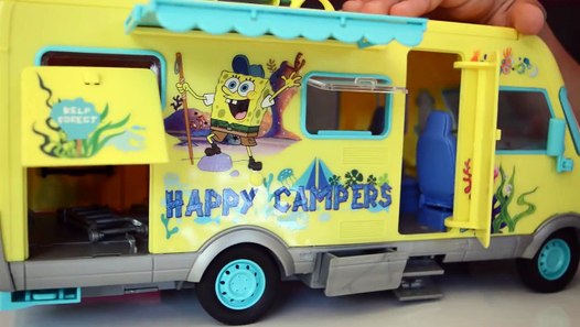  Spongebob  Squarepants Camper Van Playset Toy Review Toys 
