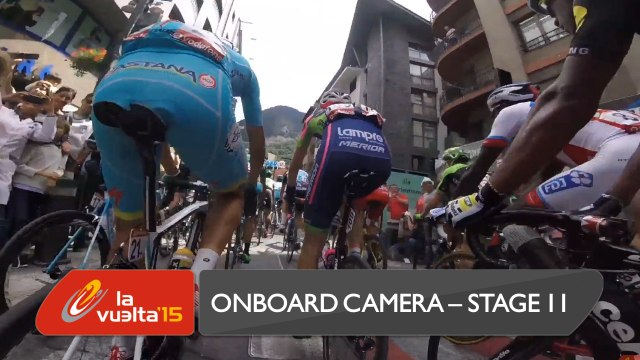 Onboard camera / Cámara a bordo - Stage 11 (Andorra la Vella / Cortals d´Encamp) - La Vuelta a España 2015
