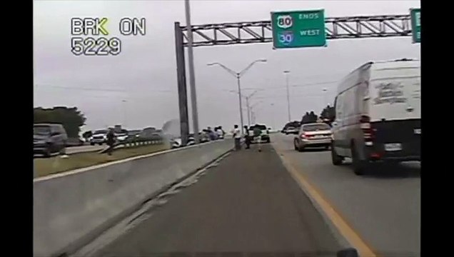 Une conductrice sauvée in extremis des flammes au Texas