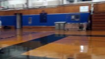 Parrots Flying in Gym Part 2 (also featuring Kili's newest trick!)