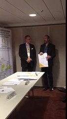 Remise du prix "Ospitalità Italiana" 2013 - Restaurant Italien "Dal Gladiatore"