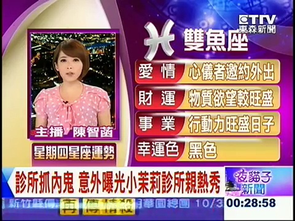 和前男友親密影片曝光 小茉莉陳瑀希淚崩 (2014/10/29)