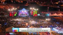 Vídeo Show mostra show de Luan Santana em São João do Cerrado