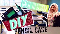 BACK TO SCHOOL - DIY pencil case/pencil pouch out of an old cushion!