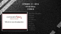 Annonce Occasion CITROëN C1 II VTi 82 Shine 2014