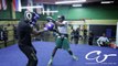 Dad teaches his son a lesson for being a bully by making him fight a pro boxer