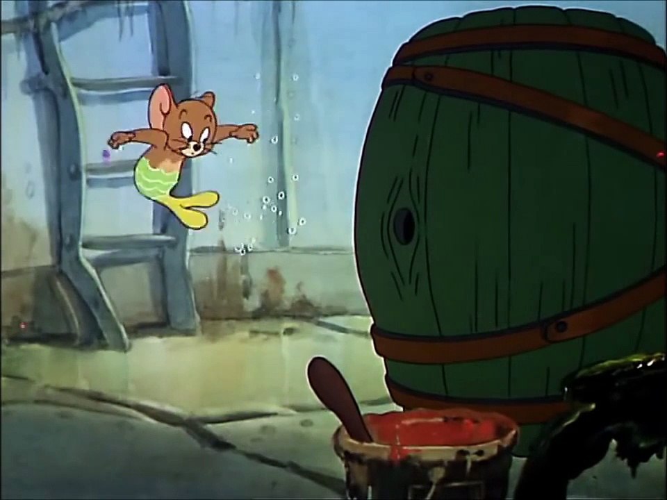 Tom and Jerry, 43 Episode - The Cat and the Mermouse (1949) Hindi/Urdu ...