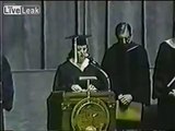 Brainwashed Christian Tries To Convert Audience During Graduation Speech