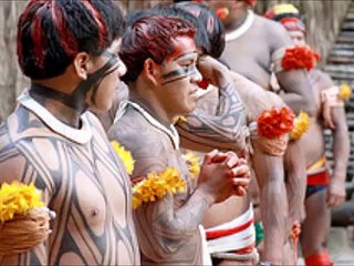 Xingu People video in Amazon Rain Forest