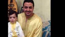 شاهد أول صور رشيد علالي مع زوجته وابنه !!