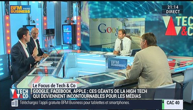 Les géants de la hight-tech sont-ils en phase de devenir des acteurs incontournables de l'écosystème des médias ?: Jean-Luc Chetrit, Nick Leeder et Frédéric Bergé - 02/09
