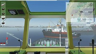 Ship Simulator -  Extremes Dual Tow - FLOATING DOCK OUT.avi